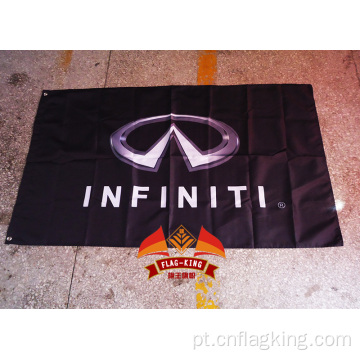 banner personalizado da bandeira INFINITI 3x5ft 100% poliéster
